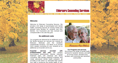 Desktop Screenshot of eldercarecounseling.com